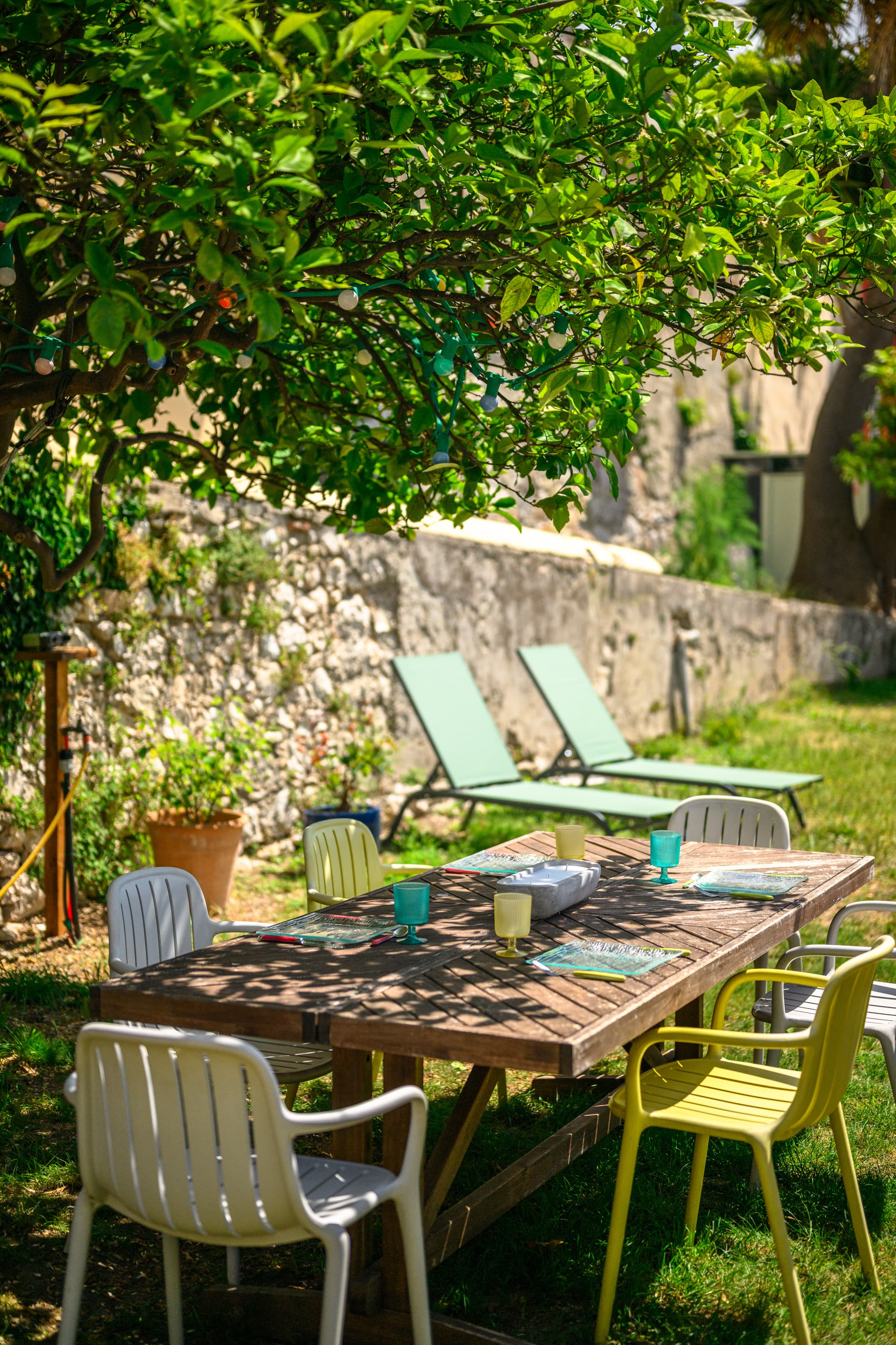 Jardin méditerranéen pour un séjour sur la Côte d’Azur
