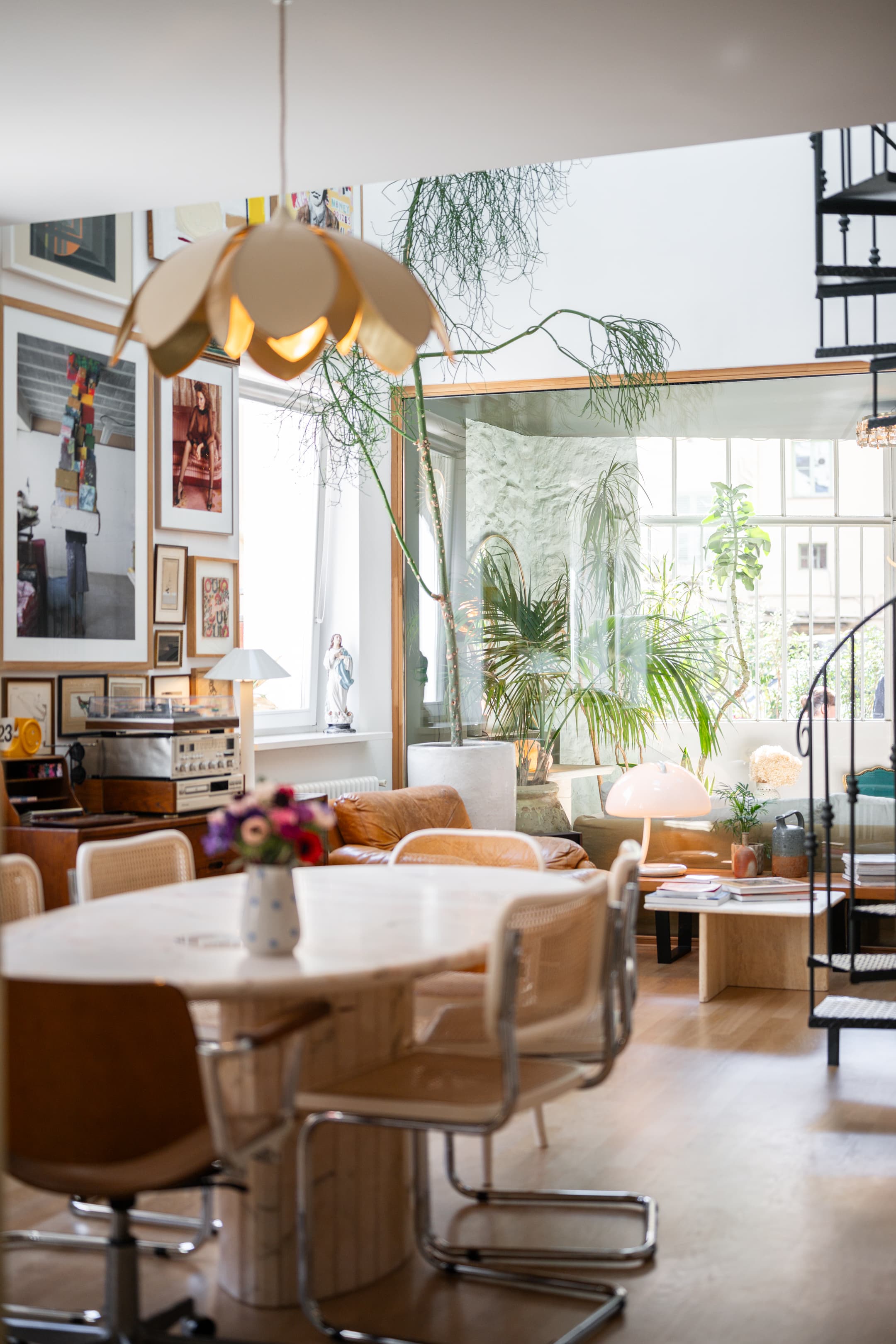 Intérieur lumineux d’une maison à Nice